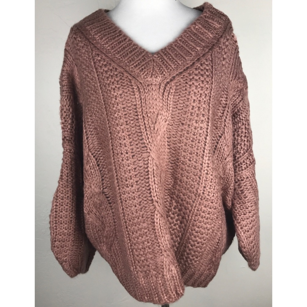 POL Rust Chunky Sweater - Picture 2 of 2